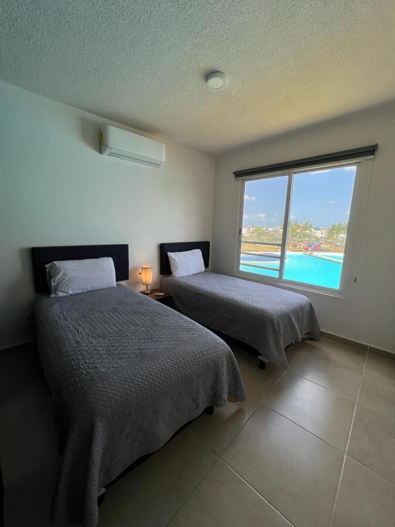 Dreams Cancun Blue Paradise Apartment Exterior foto